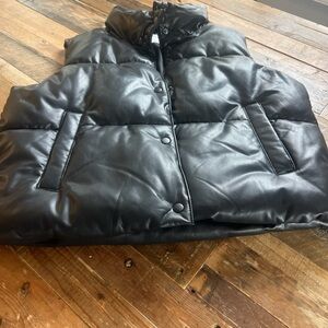 Black Puffer Vest